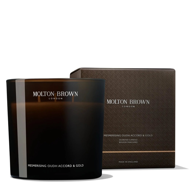 Molton Brown Mesmerising Oudh Accord & Gold Luxury Candle 600g