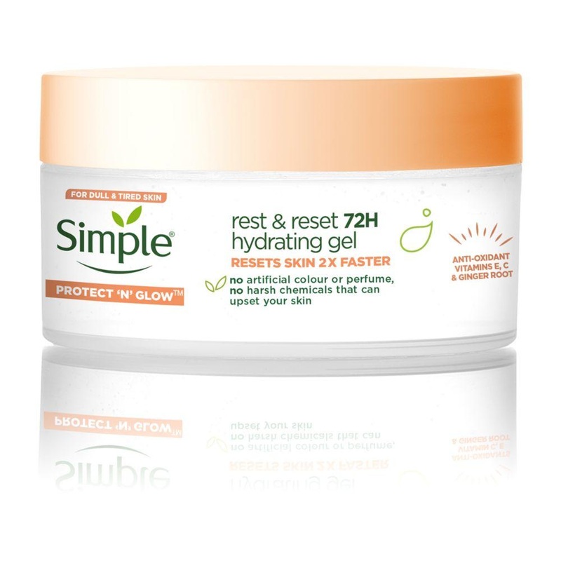 Simple Protect ‘N’ Glow Rest & Reset 72hr Hydrating Gel