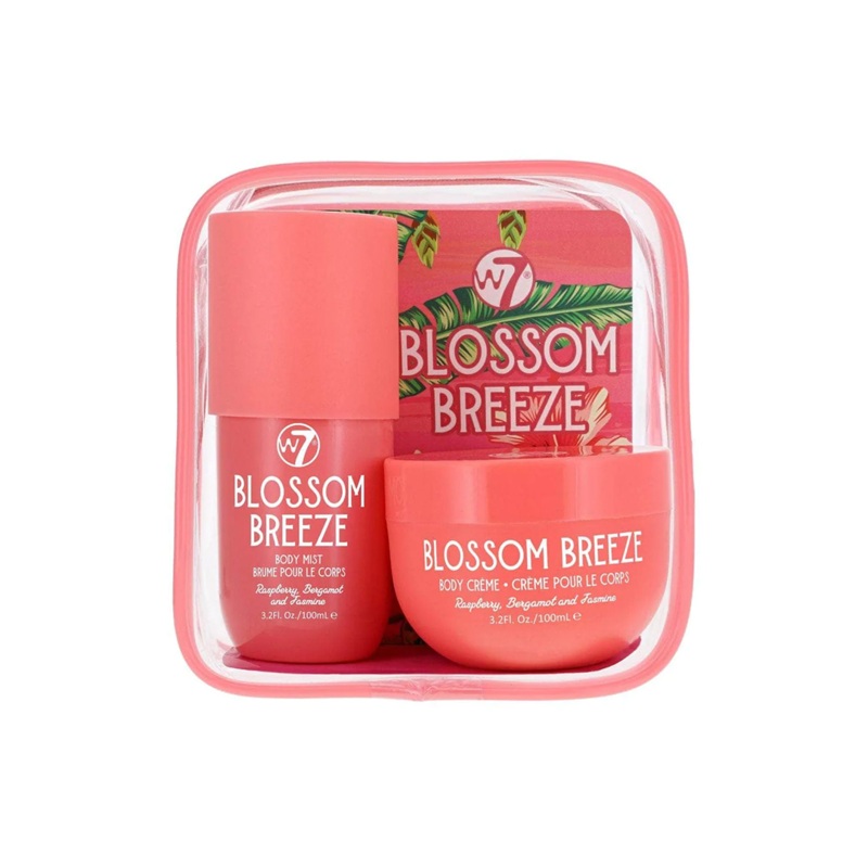 W7 Body Mist & Body Creme Set 100ml Blossom Breeze