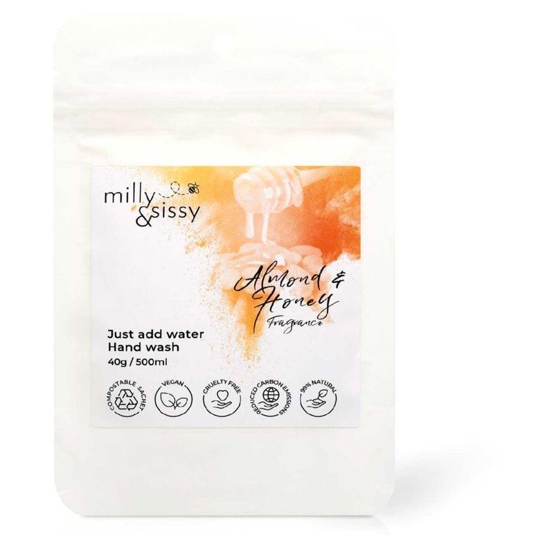 Zero Waste Hand Wash Almond & Honey 40G