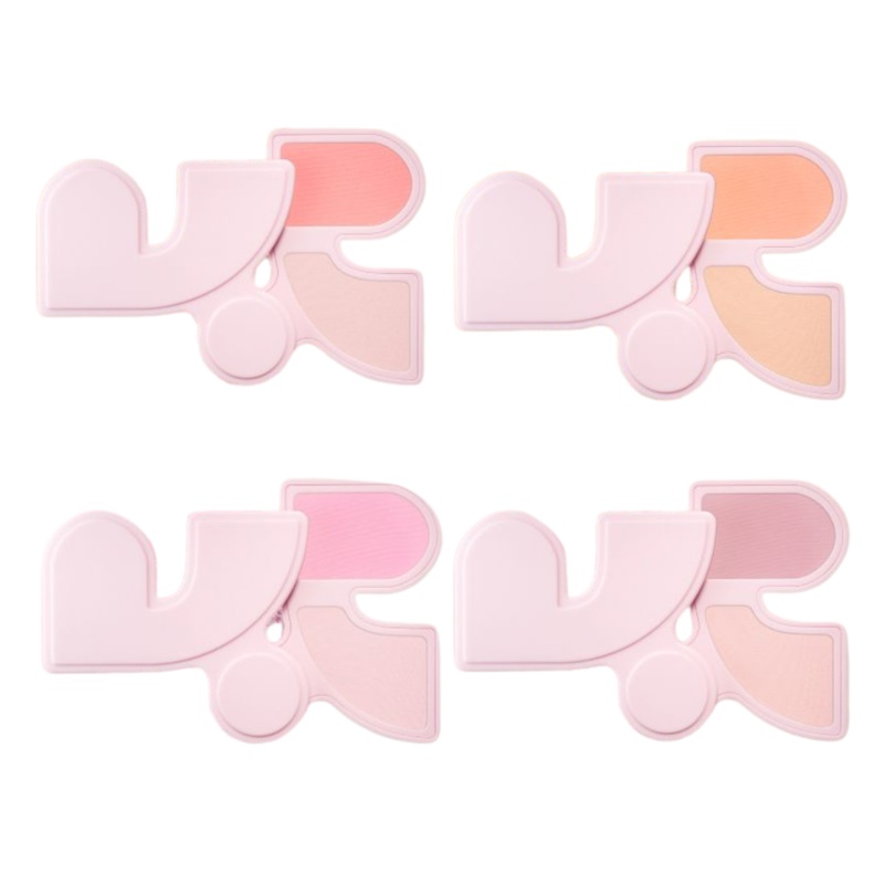 Rest&Recreation Beauty Multi-Pairing Powder Cheek 4.6g  4 Colors 01. Bliss Pink