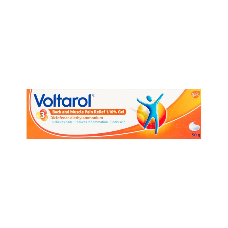 Voltarol Back and Muscle Pain Relief 1.16% Gel 50g