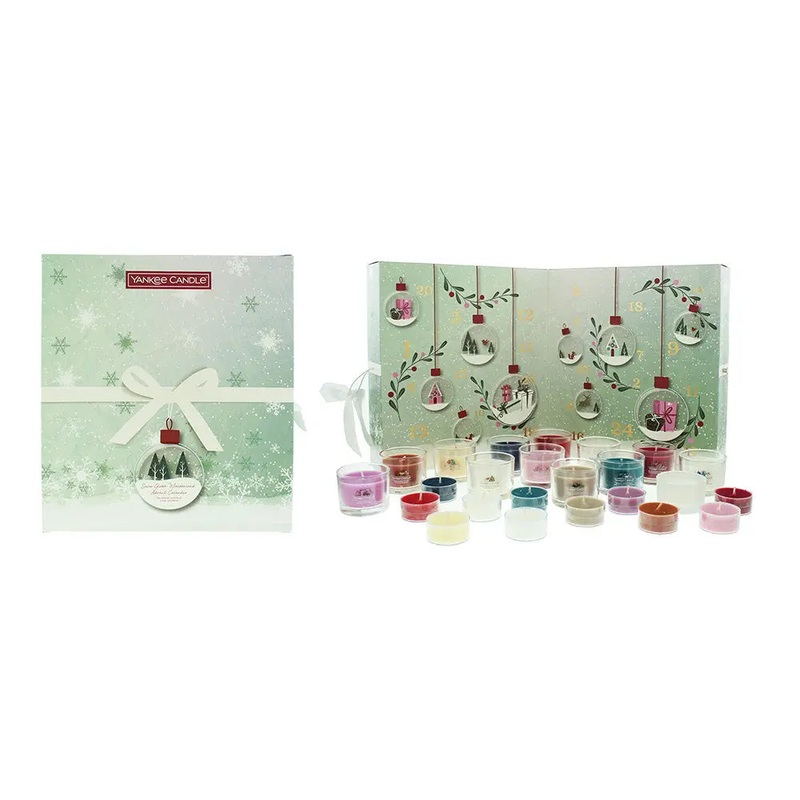 Yankee Candle 25 Piece Gift Set: Candle Holder – 12 x Candle 37g – 12 x Candle 9.8g