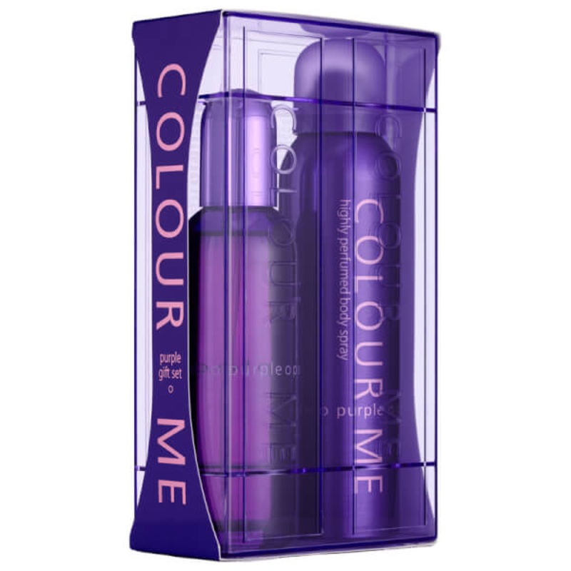 Colour Me Femme Purple Eau de Parfum Spray 100ml Gift Set 100ml