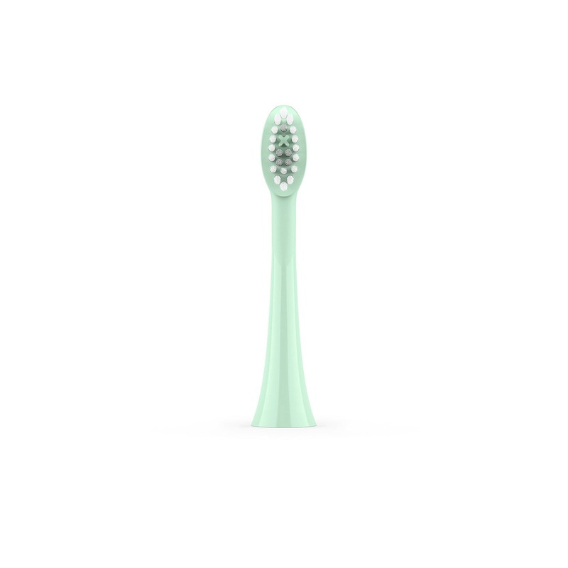 Sonic Brush Head Mint Green Sage 4 Pack