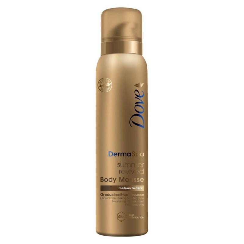 Dermaspa Summer Revived Medium To Dark Self Tan Mousse 150Ml