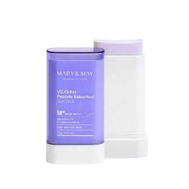 Mary&May Vegan Peptide Bakuchiol Sun Stick SPF50+ PA++++ 18g 18g