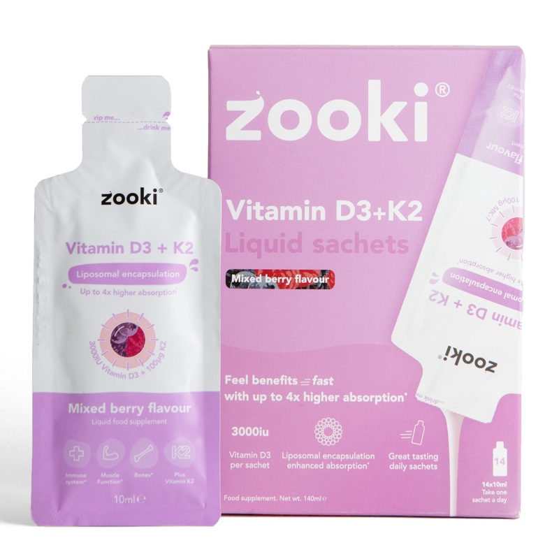 Vitamin D Zooki 14 sachets