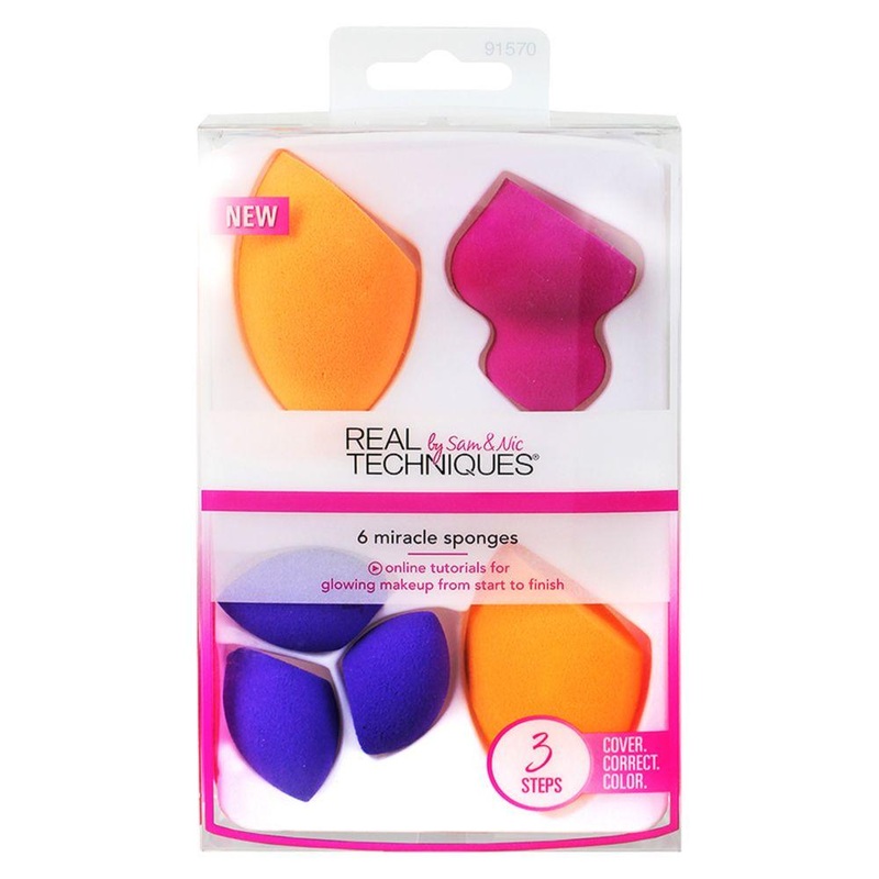 6 Miracle Complexion Sponges Set
