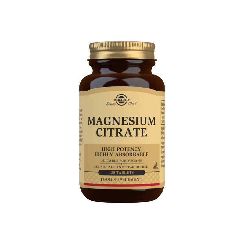 Magnesium Citrate 120 tablets