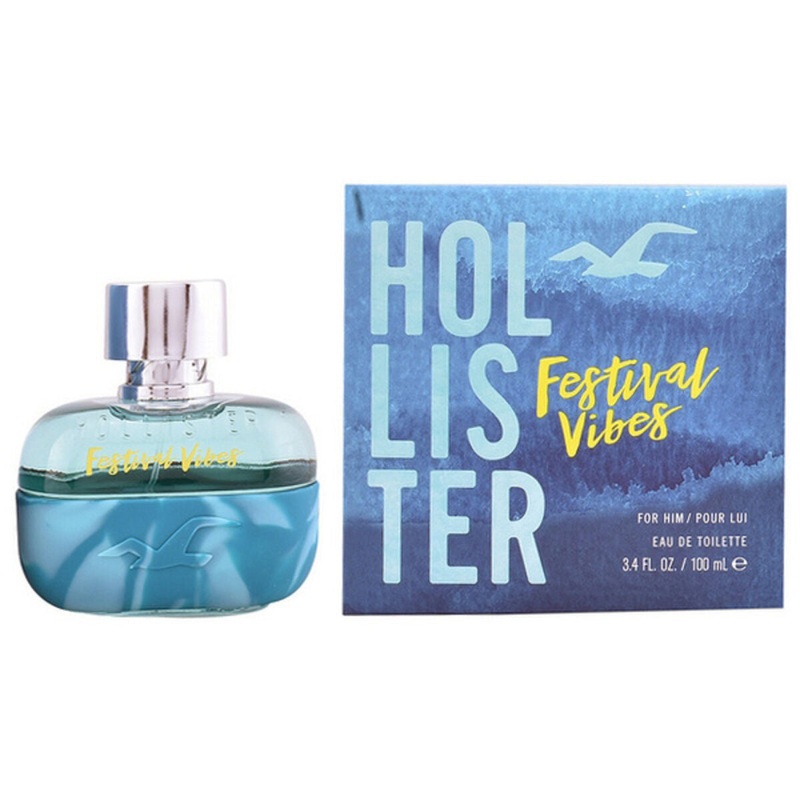 Men’s Perfume Hollister EDT 100 ml Festival Vibes for Him (100 ml)