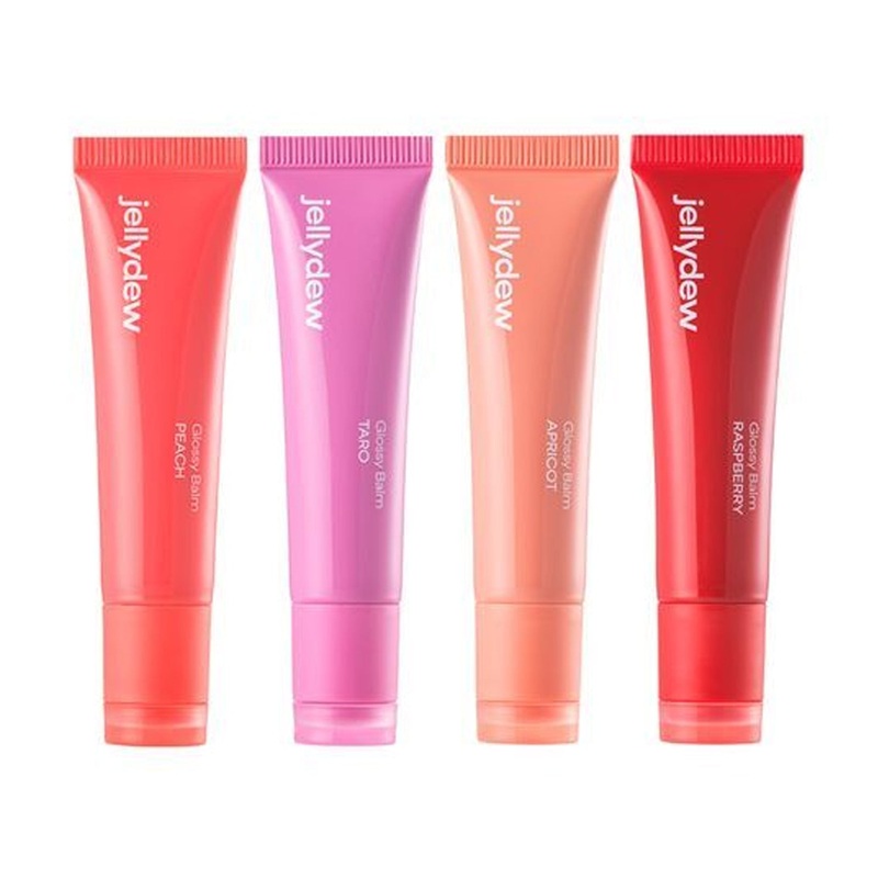 TONEfitSUN Jellydew Glossy Balm SPF10 4 colors 01 Peach Jelly