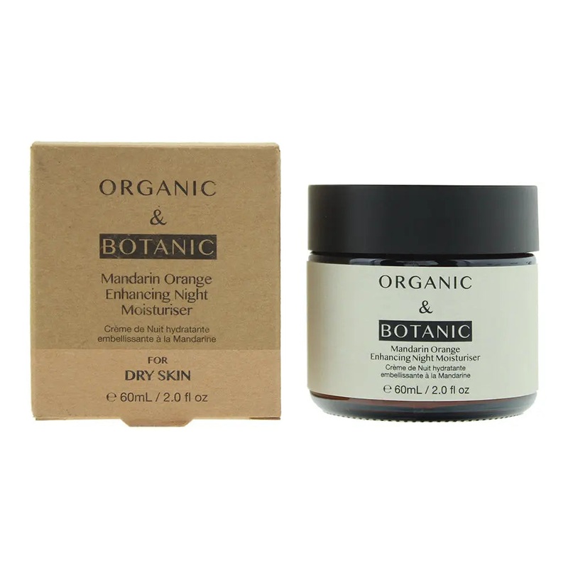 Organic  Botanic Mandarin Orange Enhancing Night Moisturiser 60ml