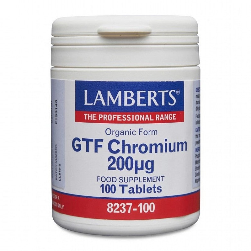 GTF Chromium 200g 100 tablets