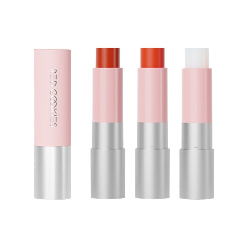 RED COOKIES Glow Tinting Lip Balm 3.5g 3 colors L1 Red