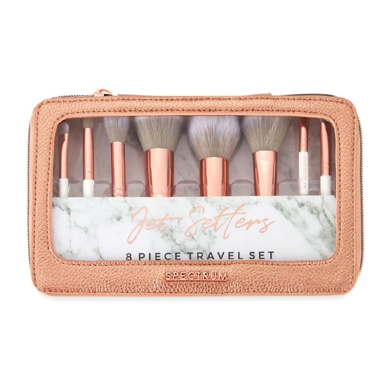 Collections Travel Brush Set Marbleous Jet Setter