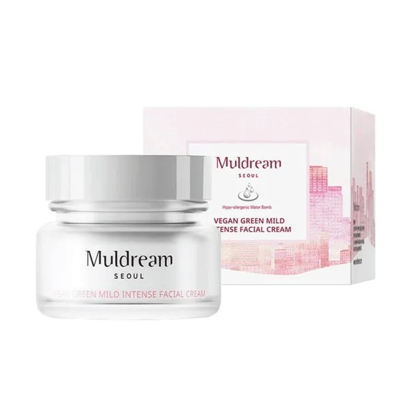 Muldream Vegan Green Mild Intense Facial Cream 60ml