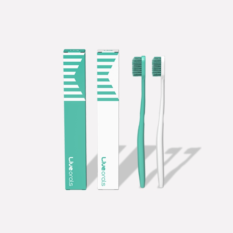 Liveorals V-Cut Orthodontic Toothbrush Mint