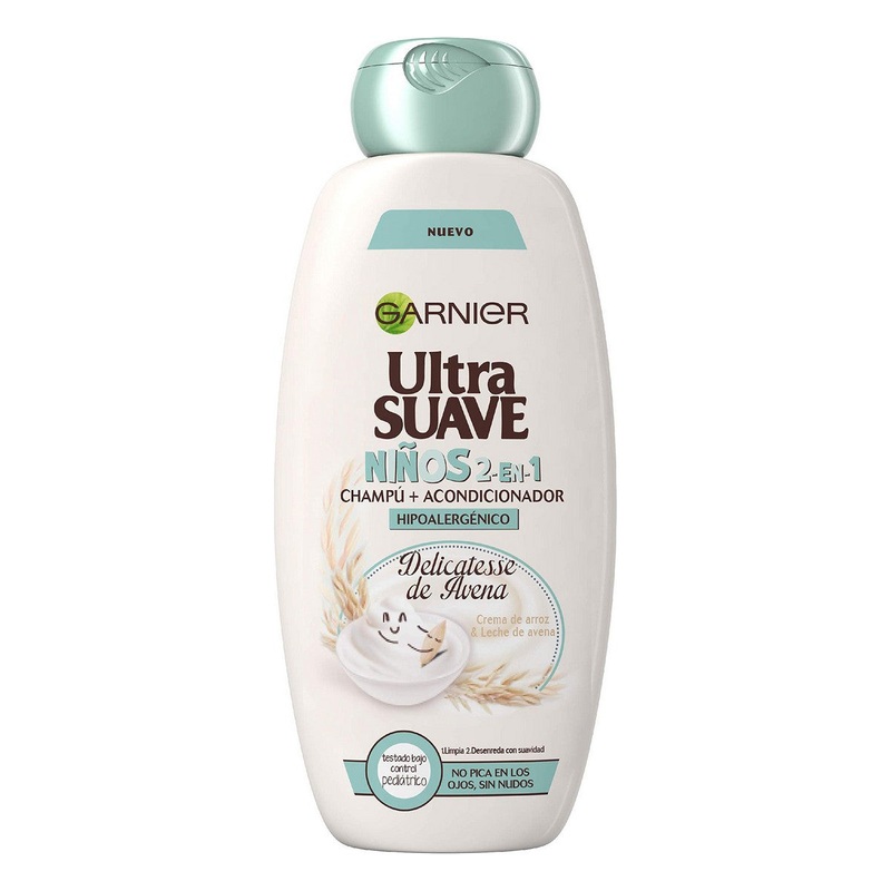Children’s Shampoo Garnier Ultra Suave Oatmeal Shampoo and Conditioner 400 ml
