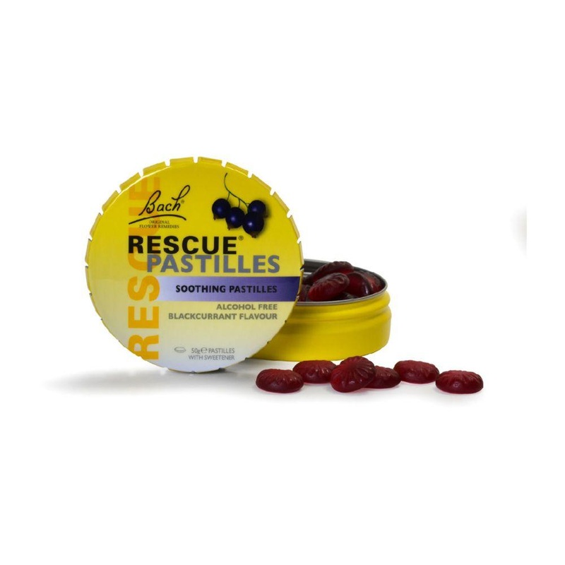 Pastilles Blackcurrant 50G  Soothing Flower Essences 50 G