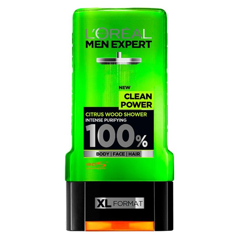 Clean Power Shower Gel 300Ml