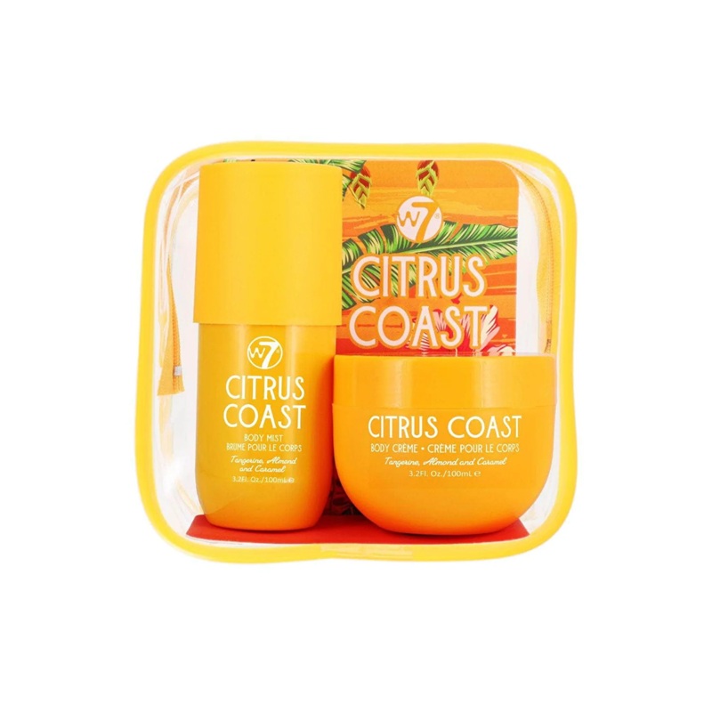 W7 Body Mist & Body Creme Set 100ml Citrus Coast