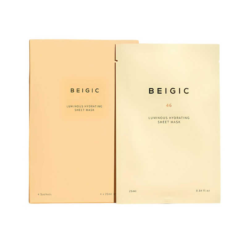 BEIGIC Luminous Hydrating Sheet Mask 25ml x 4ea