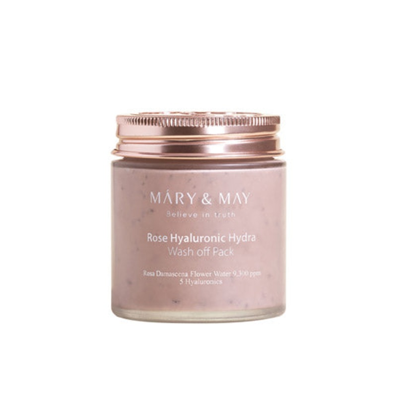 Mary&May Rose Hyaluronic Hydra Wash off Pack 125g