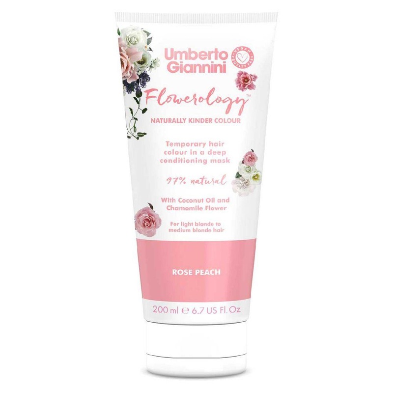Flowerology Temporary Colour Mask – Rose Peach