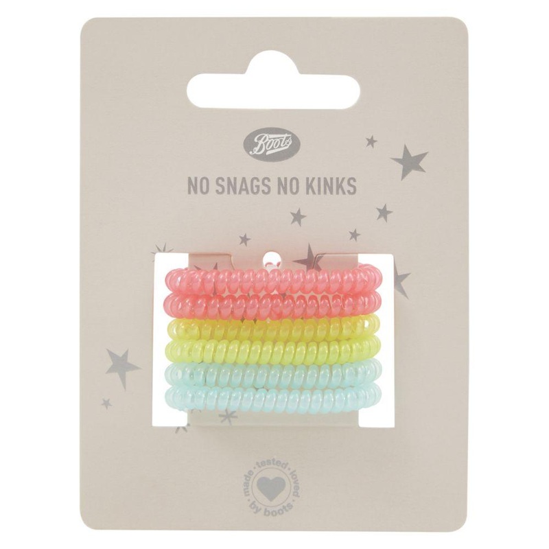 Spiral Hair Ties Mini 6S