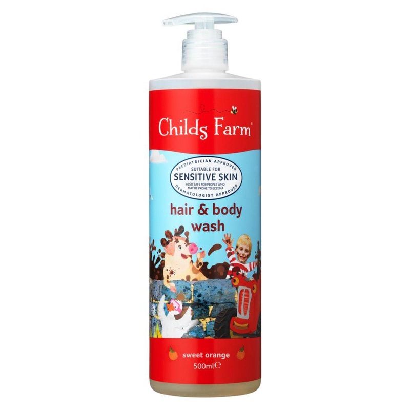 Hair & Body Wash Organic Sweet Orange 500Ml