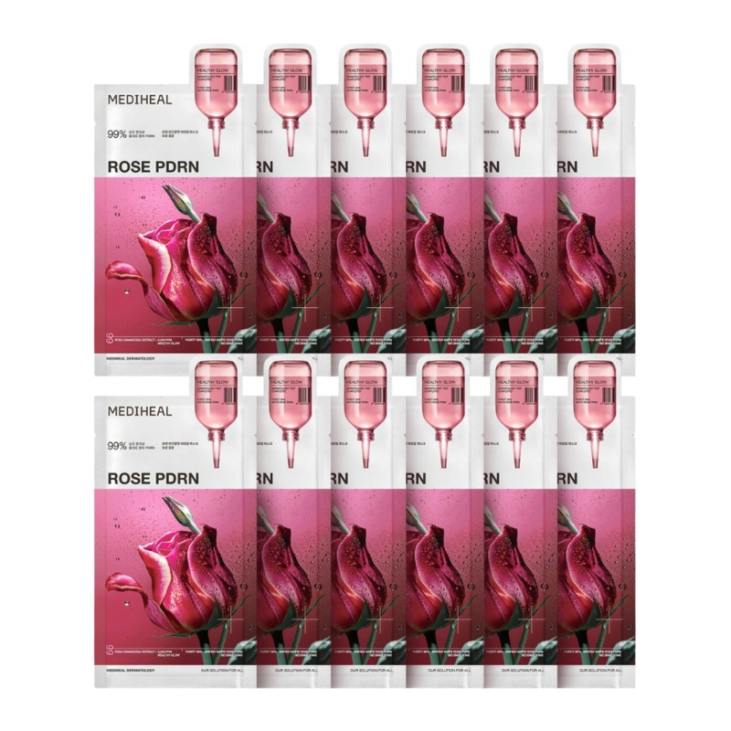 MEDIHEAL British White Rose PDRN Essential Mask Sheet Bio 10ea