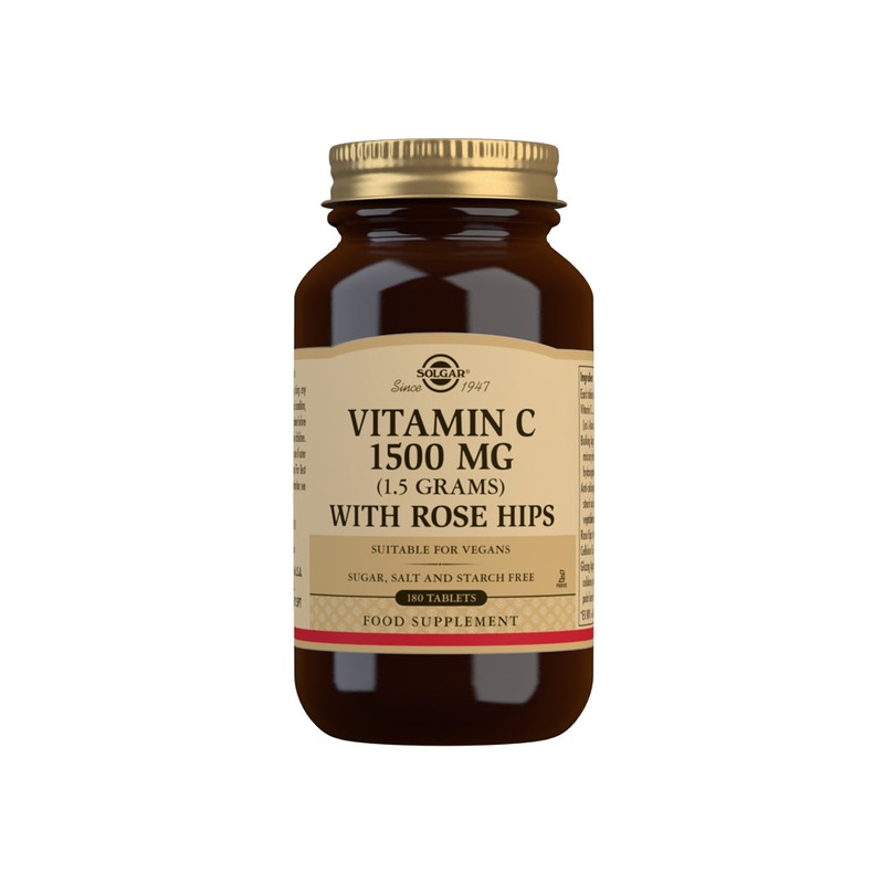 Vitamin C 1500mg with Rose Hips 180 tablets