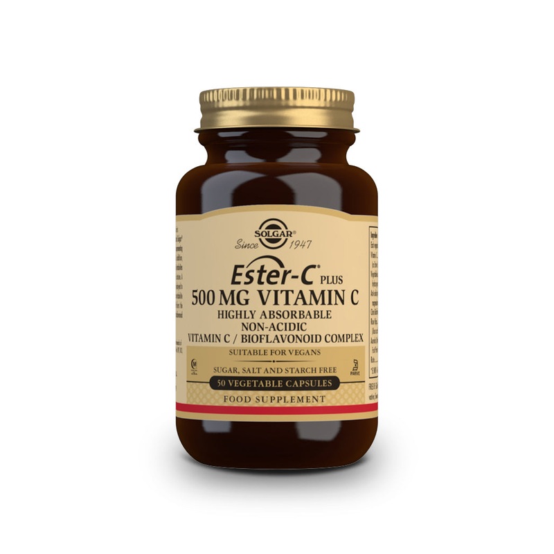 Ester-C Plus 500mg Vitamin C 50 capsules