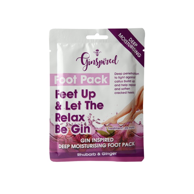 Ginspired Footpacks Rhubarb & Ginger