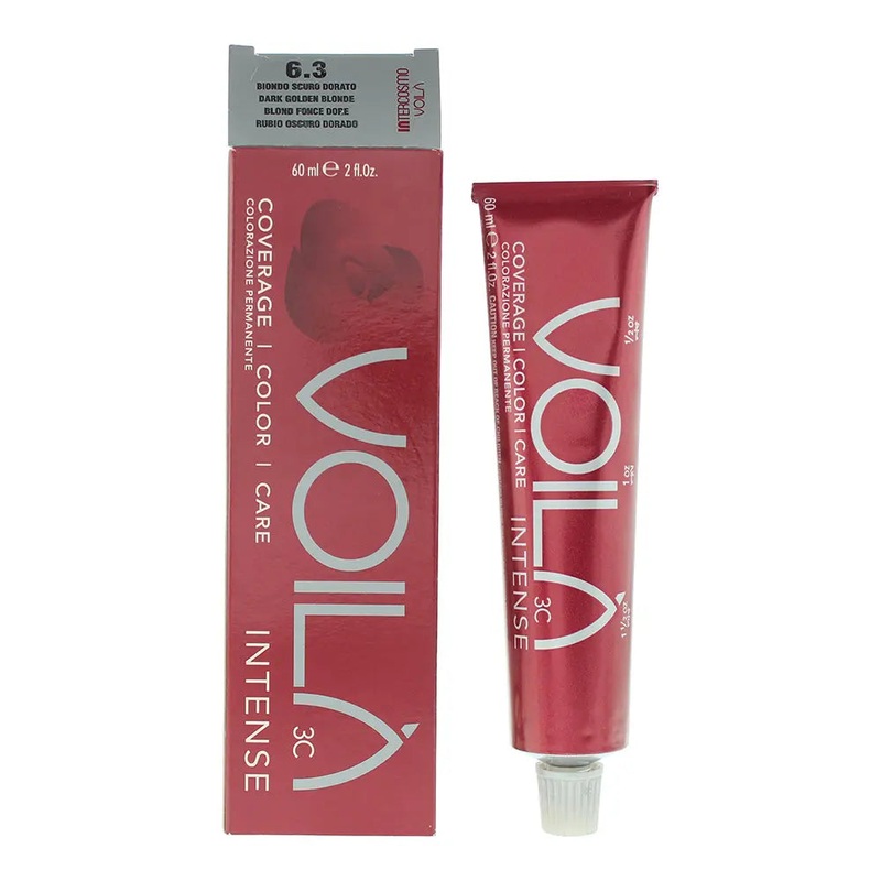 Intercosmo Voil 3C Intense 6.3 Dark Golden Blonde Hair Colour 60ml