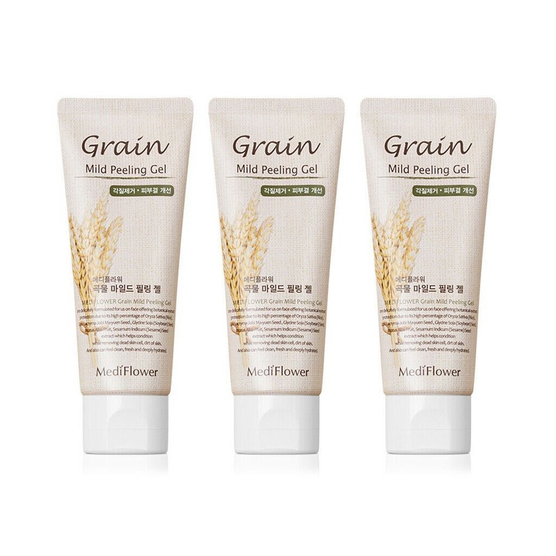 MediFlower Hypo-allergenic Grain Mild Peeling Gel 100ml 3 EA