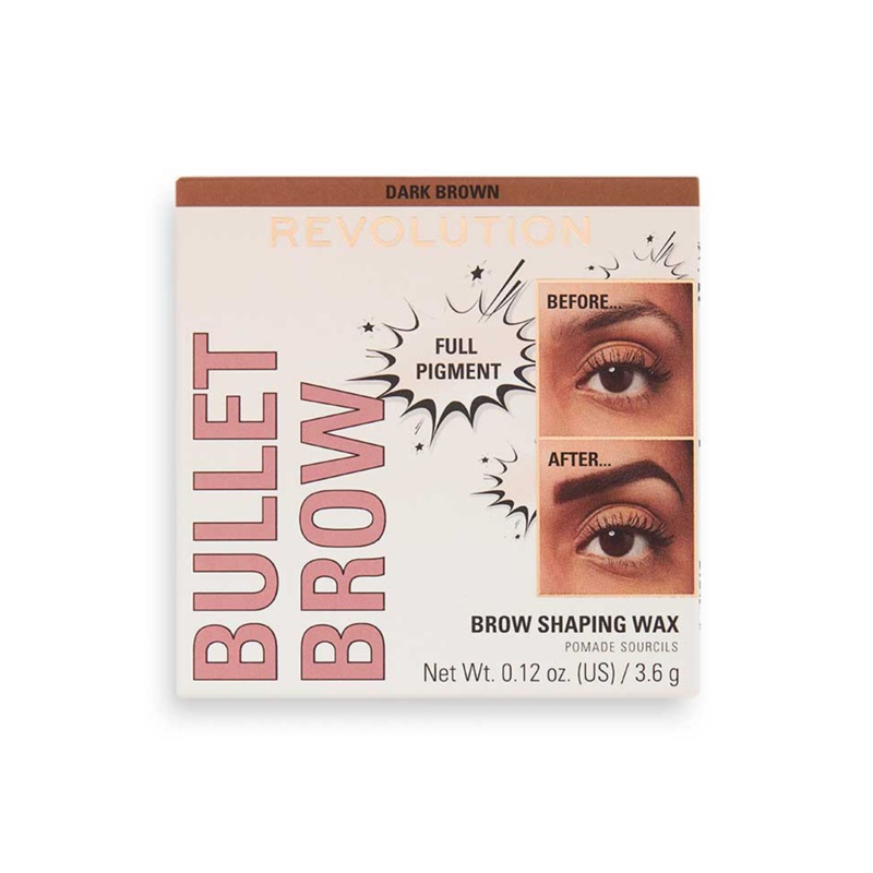 Revolution Brow Wax Brow Bullet Ash Brown