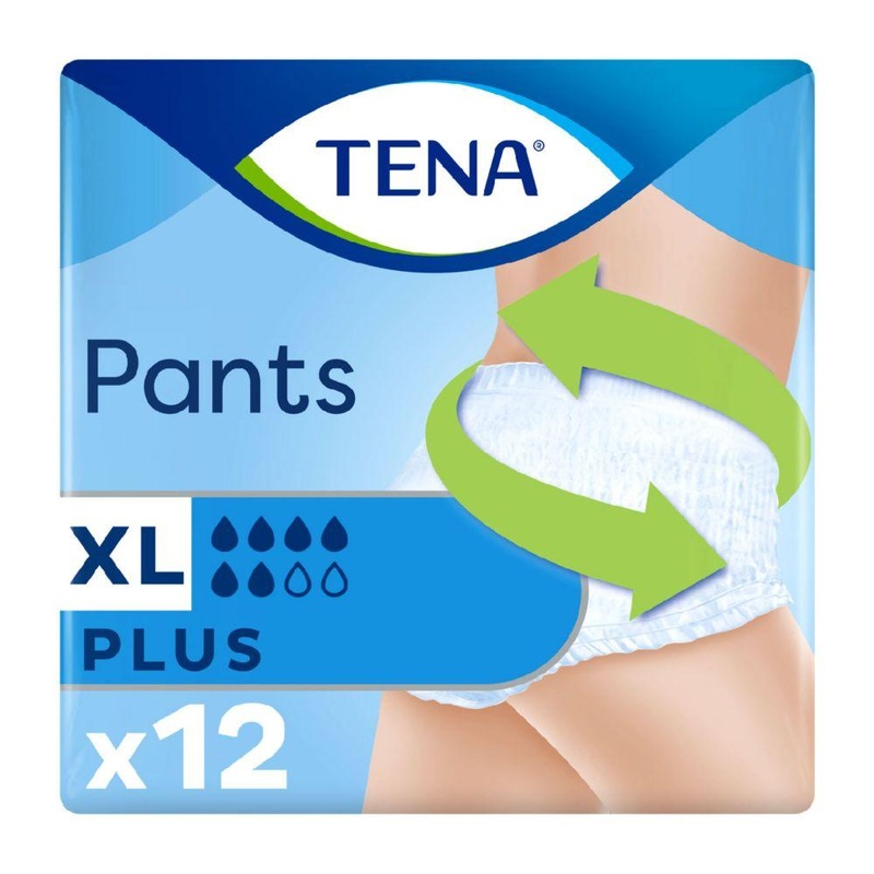 Incontinence Pants Plus Xl – 12 Pack