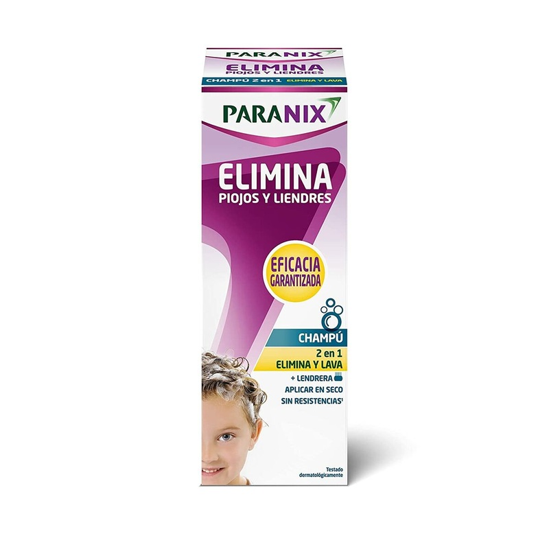 Anti-Lice Shampoo Paranix Elimina Piojos Y Liendres Champ Lote 2-in-1 200 ml 2 Pieces