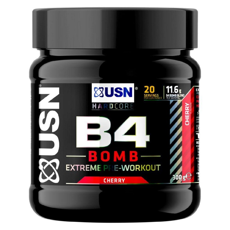 B4 Bomb Pre-Workout Cherry – 300G