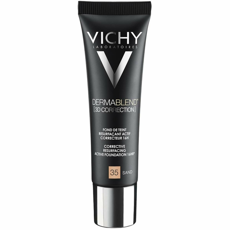 Liquid Make Up Base Vichy Dermablend 3D Correction 30 ml Spf 25 N 35 Sand