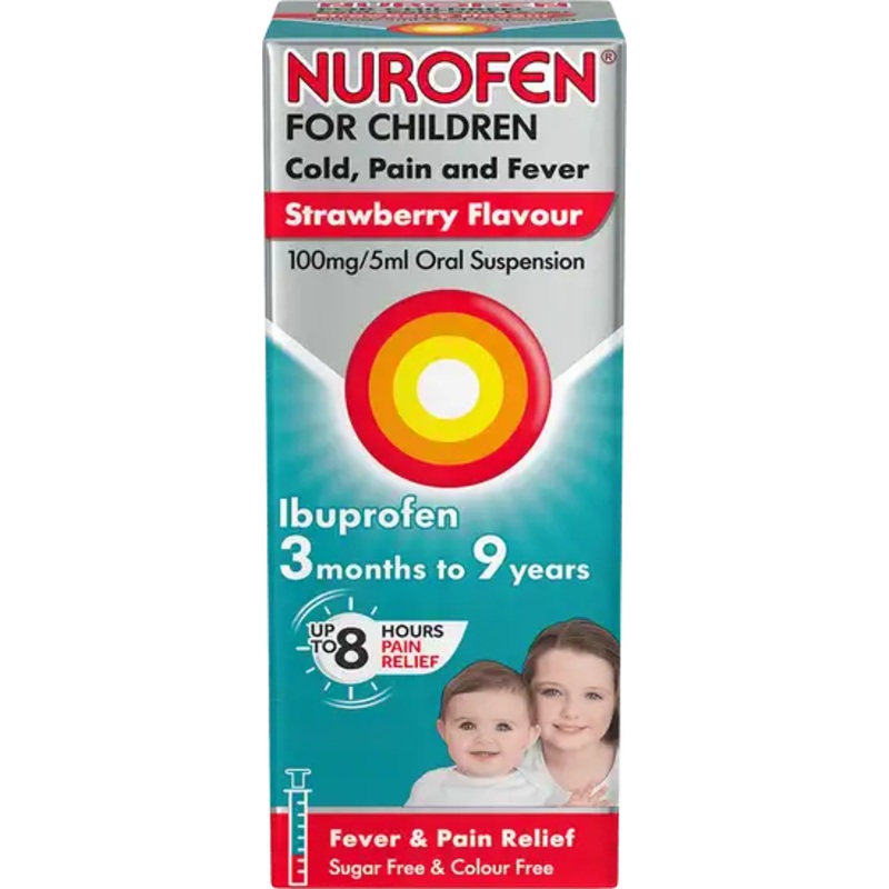 Cold & Flu Strawberry Flavour 100ml