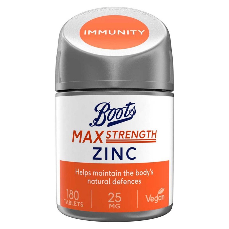 Max Strength Zinc, 180 Tablets