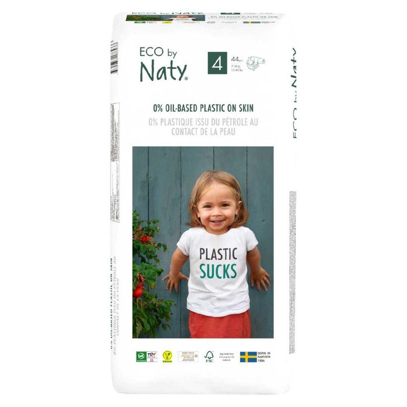 Size 4, 44 Eco Nappies, 7-18Kg
