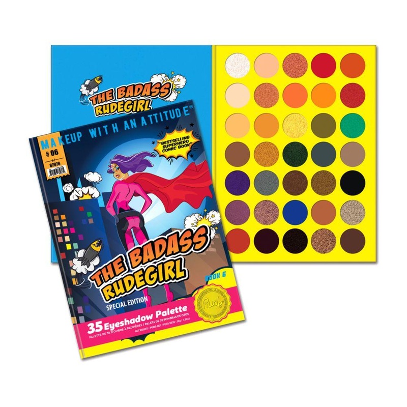 The Badass Rudegirl Eyeshadow Palette – Book 6