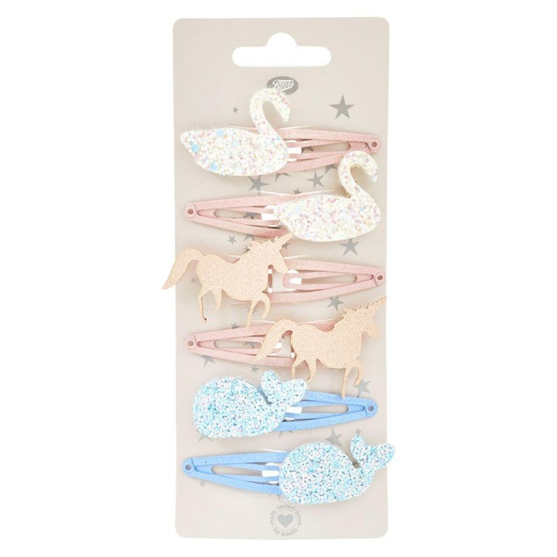Kids Hair Click Clacks Animals 6S