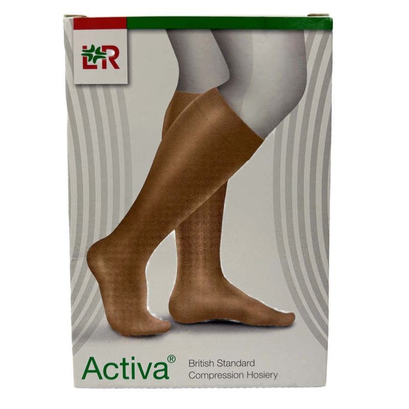 Below Knee Stockings Class 2 Honey Small 1 pair Small Honey