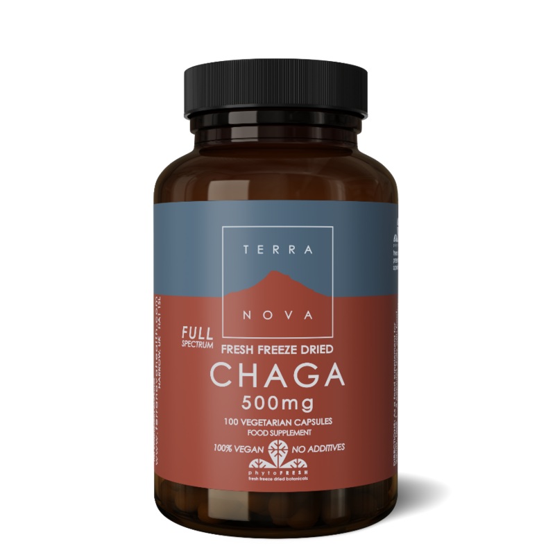 Chaga 500mg Freeze Dried 100 capsules