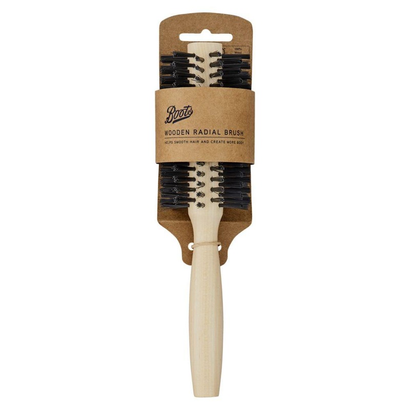 Fsc Wooden Radial Hair Brush